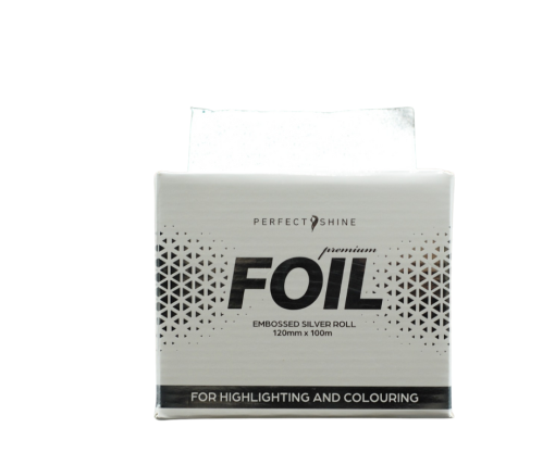 Perfect Shine Premium Embossed Silver Roll Foil (120mm*100m)