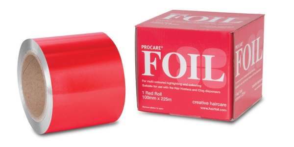 ProCare 100mm x 225m Red Hair Foil